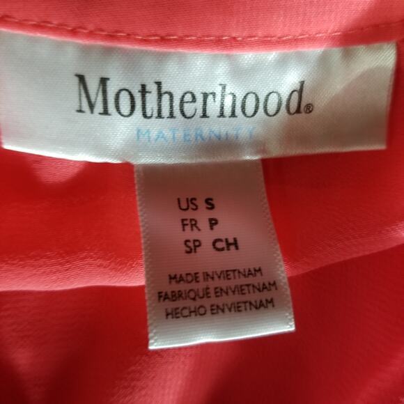 Motherhood Maternity Sleeveless Dress Pink Small - Picture 4 of 8